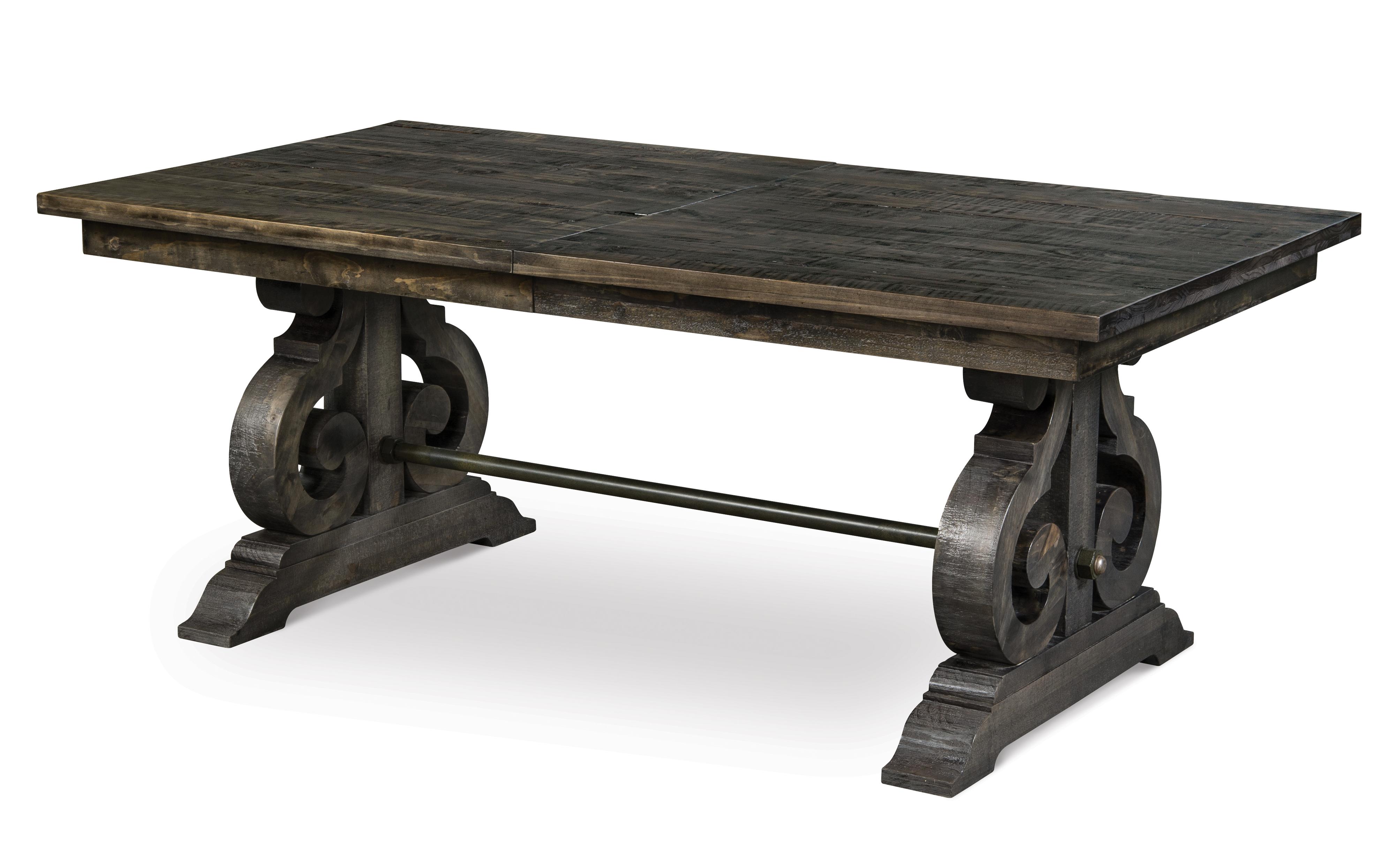 Double pedestal dining table with butterfly leaf cheap